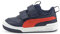 PUMA Multiflex SL V Inf, Scarpe da Ginnastica Unisex-Bambini, Peacoat/Grenadine, 27 EU