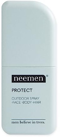 neemen - PROTECT Outdoor Spray - la Protection Contre les Moustiques & les Influences Environnementales - Anti-Moustiques Anti-Âge - le Visage, le Corps & les Cheveux - Soigne, Rafraîchit & Renforce