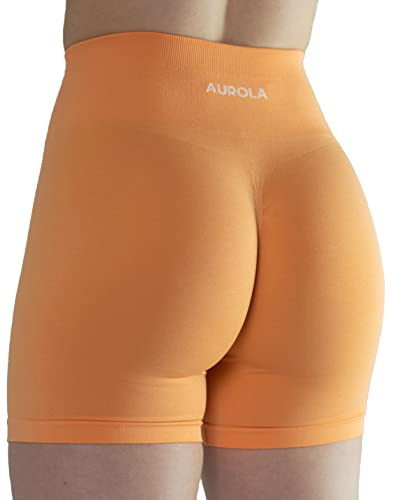 AUROLA Intensify Workout Shorts für Frauen Nahtlose Scrunch Short Fitnessstudio Yoga Laufen Sport Aktive Übung Fitness Shorts