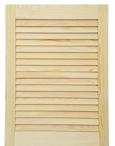 ANTA PERSIANA IN LEGNO MASSELLO DI PINO NATURALE spessore 20mm (Altezza 760mm x Larghezza 300mm)