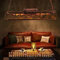 Vintage Fabriklampe Industrie-Leuchte Neon Bunkerlampe Billard Gastro Loft