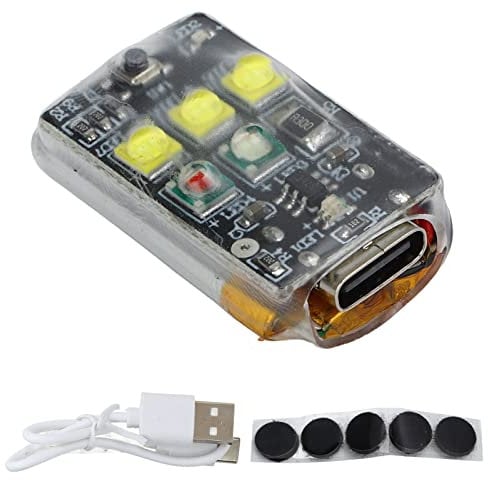 Drohnen-Nachtlichter, Drohnen-Blitzlicht für Mini 3 Pro – Anti-Kollisions-Warnung, Blinken mit Hoher Helligkeit, 10 Blitzmodi, USB-Aufladung Zubehör Für Flugzeugmodelle