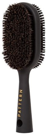 PATTERN Beauty by Tracee Ellis Ross Double-Sided Boar Bristle Brush w Firm Boar & Nylon Bristles. Smoothing hair brush.