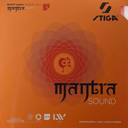 STIGA Tischtennisbelag Mantra Sound 2.1mm (Schwarz)