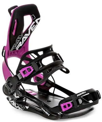 RAVEN Snowboard Bindung Fastec FT360 (FT360 Fuchsia, M(39-42))