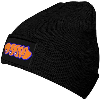 HJIOOP MF Rapper Déom Beanie Mütze für Herbst Winter Fischer Beanie Unisex Thermo Winter Strickmütze Geschenk, MF Doom-16, One size