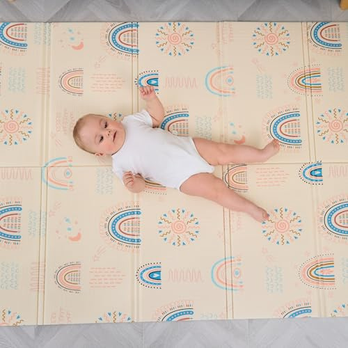 Krabbelmatte Baby Faltbar Spielmatte Kinder Spieldecke 120x180x1cm Krabbeldecke Für Baby - Babymatte Kindermatte - Schaumstoffmatte Kinderteppich- Spielteppich - Bodenmatte Kinder - Babygeschenk