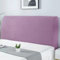 Copertura per Testiera per Letto Matrimoniale Singolo, Elastica Universale Copri Testata Letto EcoPelle/Imbottita/Legno/Tessuto Testiera Fodera Protezione Decorazione Antipolvere(140-165cm,Purple)