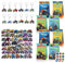 74Pcs Monster Truck Party Cadeaux, Monster Truck Ensemble de Cadeaux d'Anniversaire avec Monster Truck Sacs Cadeaux Porte-clés Autocollants, Cadeaux d'Anniversaire de Camion pour Enfants