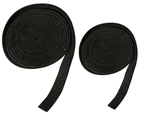 Levemolo 2roll High Temperature Resistant Bbq Seal Gasket Thick Self Adhesive Smoker Seal for Outdoor Camping Easy Installation