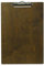 Bütic Holz Klemmbrett Standardform Clipboard A4 aus 3 mm Birkensperrholz und mit widerstandsfähigem Klarlack versiegelt, Farbe:Eiche Dunkel