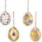 That's Crackers Set of Four | Emma Bridgewater | Two Part Hanging Easter Egg | Fillable Tin | 7cm