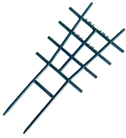 Kleine Pflanzen-Rankgitter für Kletterpflanzen, Zimmerpflanzen-Rankgitter für Garten, Topfpflanze, stapelbar, Gartenspalier