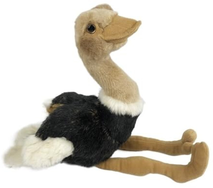ThisToffGuys Simulation Tier Strauß Plüsch Spielzeug weiche und süße Urlaub Geschenk Vogel Puppe
