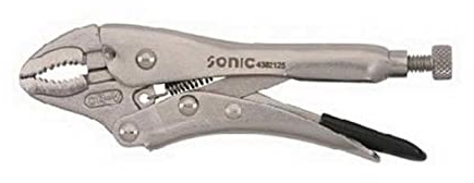 SONIC 4382250 Sicherungszange mit gebogener Backe, 250 mmL