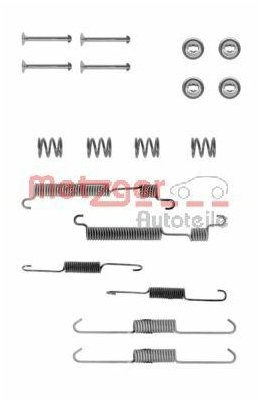 Metzger 105-0770 Zubehörsatz, Bremsbacken | Kompatibel mit: HYUNDAI ACCENT I, ACCENT Stufenheck, PONY, PONY, PONY / EXCEL Stufenheck, S COUPE