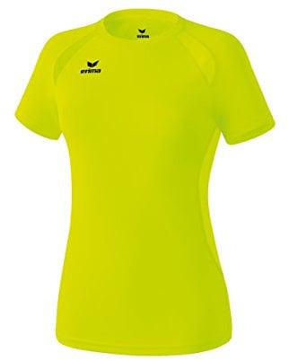 erima Damen T-shirt PERFORMANCE T-Shirt, neon gelb, 44, 8080716