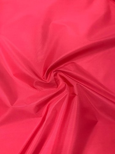 EU Fabrics 4oz Waterproof Fabric - 150cm Wide, 100% Polyester, PU Waterproof Treatment - Outdoor Covers Replacement - Ideal for Bags, Pet Bedding, Picnic Cloth - Fabrics Material per Metre (Red)