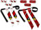 Franklin Sports NFL Arizona Cardinals Youth Flag Football Set, Teamspezifisch, Einheitsgröße