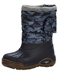 Igor - Bottes d'hiver pour enfants – Topo Ski Camo – Bleu foncé, bleu, 25 EU