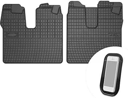 Gummimatten Auto Fußmatten Gummi Automatten Passgenau 2-teilig Set - passend für Man TGA TGL TGX TGM ab 2000