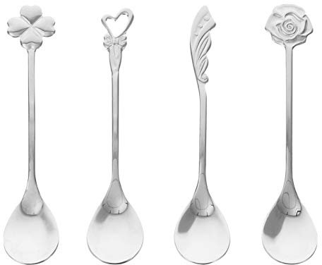 Cabilock 1set Cucchiai Inossidabile Cucchiai Multifunzionali Per Tè e Dessert Design Per Speciali