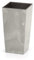 Prosperplast Urbi Vaso da Fiori quadrato Effetto Cemento Forma Quadrata 240mm Con Inserto Resistente e Universale