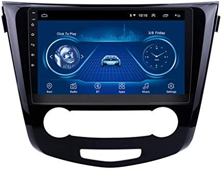 Android 8.1 Auto Stereo 4 Core 1 GB RAM 16 GB ROM GPS Navigation AM FM Radio 9 pollici HD Touch Screen per Nissan Qashqai 2016-2018