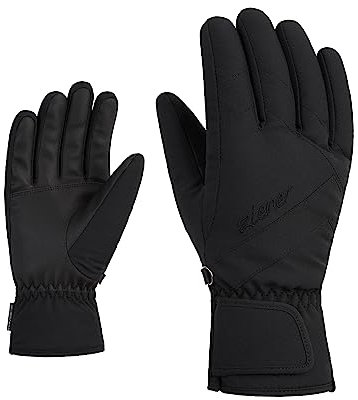 Ziener Damen KAITI Ski-Handschuhe/Wintersport | wasserdicht, atmungsaktiv, Black, 8.5