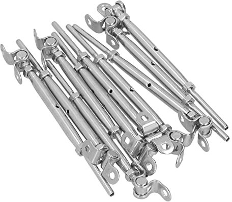 Kit de Barandilla de Cable de Acero Inoxidable, Kit de Barandilla de Cable de ángulo Ajustable de Alta Resistencia a la Intemperie para Barandillas de Terraza para Barandillas de Escalera(1/8)