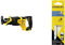 Stanley FATMAX Scie Sabre Moteur Brushless 18V 25 mm Vitesse 0-3000 Sans Batterie Ni Chargeur Gamme FATMAX V20 SFMCS300B-XJ + 2 Lames de Scie Sabre HSS Noires et Grises STA22132-XJ