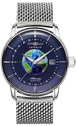 Zeppelin Men's Analogue Automatic Watches 32023296, Silber, One Size