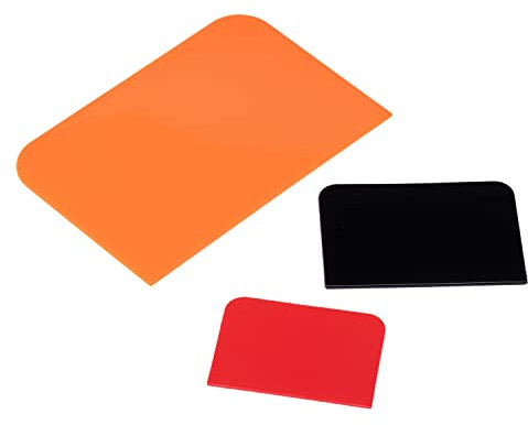 Spachtelset - Karosseriespachtel - Spachtelsatz Glättspachtel - Kunststoffspachtel - Made in Germany - wiederverwendbar Kunststoff Spreader zum Auftragen von Spachtelmasse, Lasuren, Fugen und Farbe