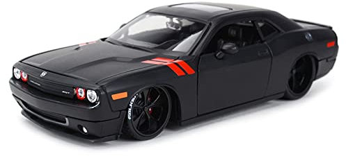 RCESSD Modelle sammeln 1:24 Für Dodge Challenger 2008 Modifizierter Sportwagen Statisches Druckgussauto Modellauto Spielzeug Dekoration Modell aus Druckguss