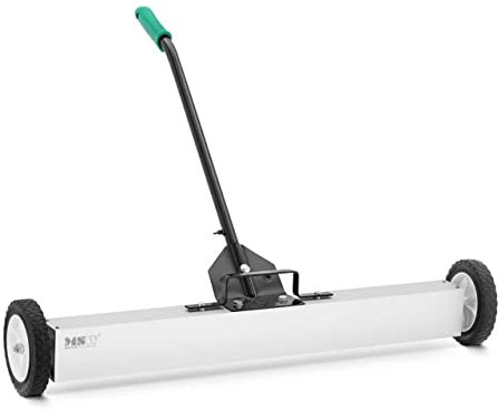 MSW MSW-MAG90 - Escoba magnética (73-100 cm, mango telescópico, 90 cm, imán de ferrita)