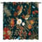YUANZU Vogel Vorhänge Wald Dschungel Tropischer Ösen Gardinen mit Blickdichte Thermo Vorhang Kälteschutz Blackout Curtain Wohnzimmer Schlafzimmer Verdunkelung Fenster, 2 Stück, H 137 x B 132 cm