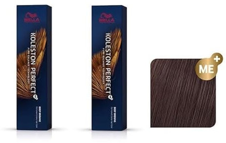 Wella Professionals Koleston Perfect ME+ Rich Naturals 4/77 Medium Brown/Brown Brown 60ml, Creme, ME+-Technologie, Tierversuchsfrei, Ammoniakfrei, Medium Brown/Brown Brown