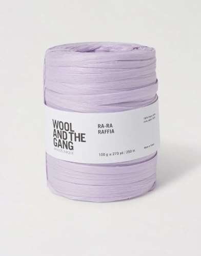 Wool and the Gang - Ra-Ra Raffia, Lilac Powder, 100g