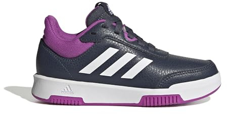 adidas Unisex Kinder Tensaur Sport Training Lace Shoes, Shadow Navy/FTWR White/Flash pink, 38 2/3 EU
