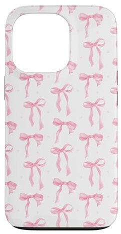 PINK BOWS GIRL Case for iPhone 13 Pro