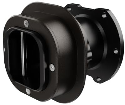 Tanlenki QR2 Racing Wheel-Sides Adapted for Fanatec Racing Wheel QR2 Pro Quick Release Stable Structure CNC Machining and Anodized Black