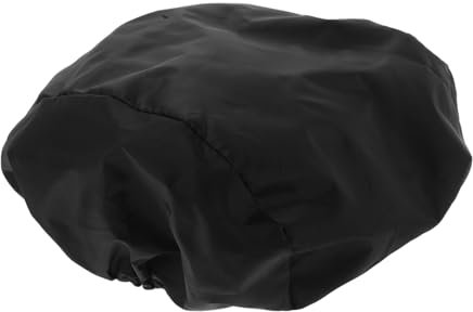 TOKIDNY Autohelmabdeckung Regenschutz für Motorradhelm Staubschutz für Motorradhelm Fahrradhelm Regenschutz Motorradhelm Überzug Fahrradhelm Ärmel Schutzhelm Protektor Polyester Black
