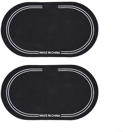 Einzelnes Doppelpedal, kompatibler Bassdrum-Patch für Pads, Kick-Pad, Schlagzeug-Percussion-Teil, für den professionellen Einsatz (D)