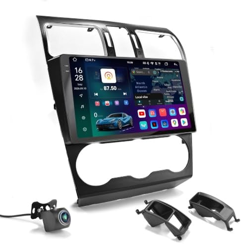 UGAR Android 15 Autoradio kompatibel für SUBARU Forester;Impreza; XV 2015-2018 9 Zoll Touchscreen-Radio mit kabellosem CarPlay & Android Auto, 8GB+128GB Speicher, Bluetooth, WLAN, DSP, DAB+, GPS-Navig