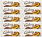Galaxy Smooth Caramel Chocolate Bars, 48g (10 Pack)