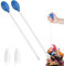 Pawfly 2 Stück Aquarium Korallenfütterer‌ 35cm Lange Pipette für Aquarium Korallenfütterer‌ Fischreiniger Lange Acryl Spritze für Riff Meeresfische Garnelen Wasserpflanzen