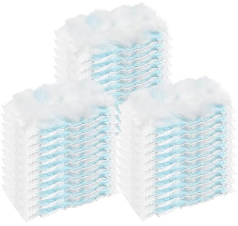 TAIANJI 30 Pcs Duster Refills, Fluffy Magnetic Dust Removal with Flash, Pledge Dusters, Strong Cleaning Dirt Refills
