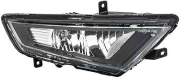 EDA PREMIUM auto Stoßstange, Nebelscheinwerfer, Lampe Rechts 6J9941700A passend für SEAT LEON 5F 2013-2016 FRmit Glühbirne