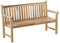 SAM 2-Sitzer Gartenbank Java, 120 cm, Sitzbank aus Teak-Holz, Holzbank für Balkon, Terrasse oder Garten