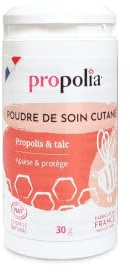 PROPOLIA - Poudre de Soin Cutané - Propolis & Talc - Dès la naissance - 30g